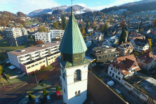 Beweisaufnahme mit Drohne und Erschütterungsmessungen